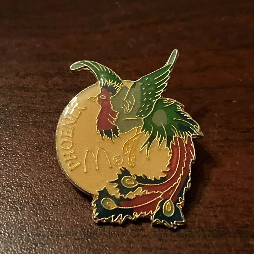 McDonald’s Phoenix Bird Employee Lapel Hat Pin
